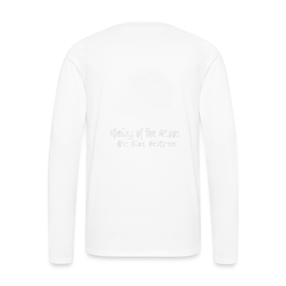 VALLEY OF THE MOON "MISTY" Men's Long Sleeve T-Shirt - white