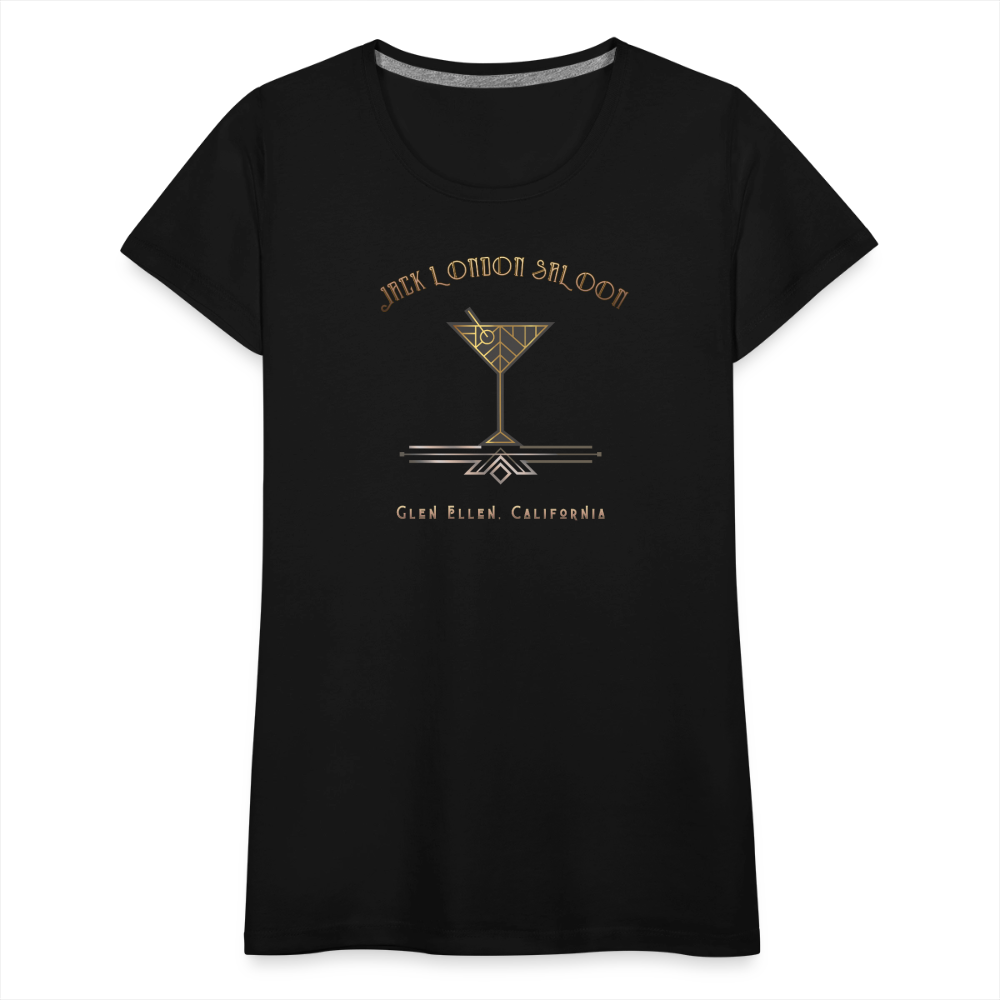 SALOON DECO COCKTAILS Women's Hoodie - black