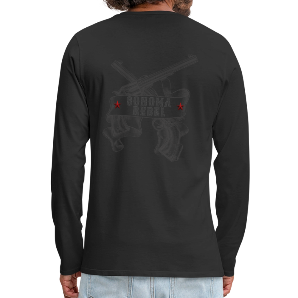 SONOMA REBEL Men's Long Sleeve T-Shirt - black