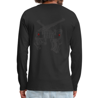 SONOMA REBEL Men's Long Sleeve T-Shirt - black