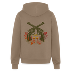 Vintage Outlaw Unisex Full Zip Hoodie - cinder