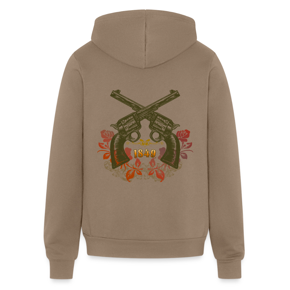 Vintage Outlaw Unisex Full Zip Hoodie - cinder