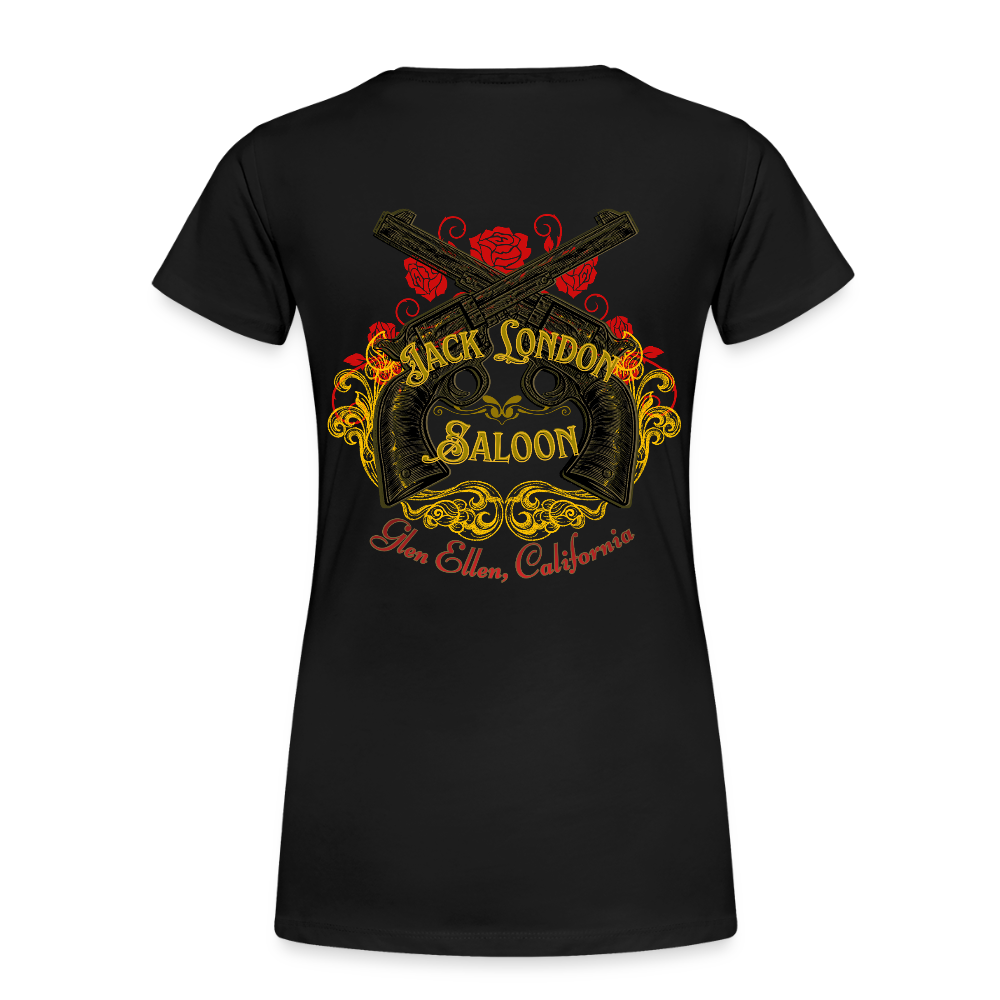 JACK LONDON SALOON "OUTLAW" Women’s  T-Shirt - black