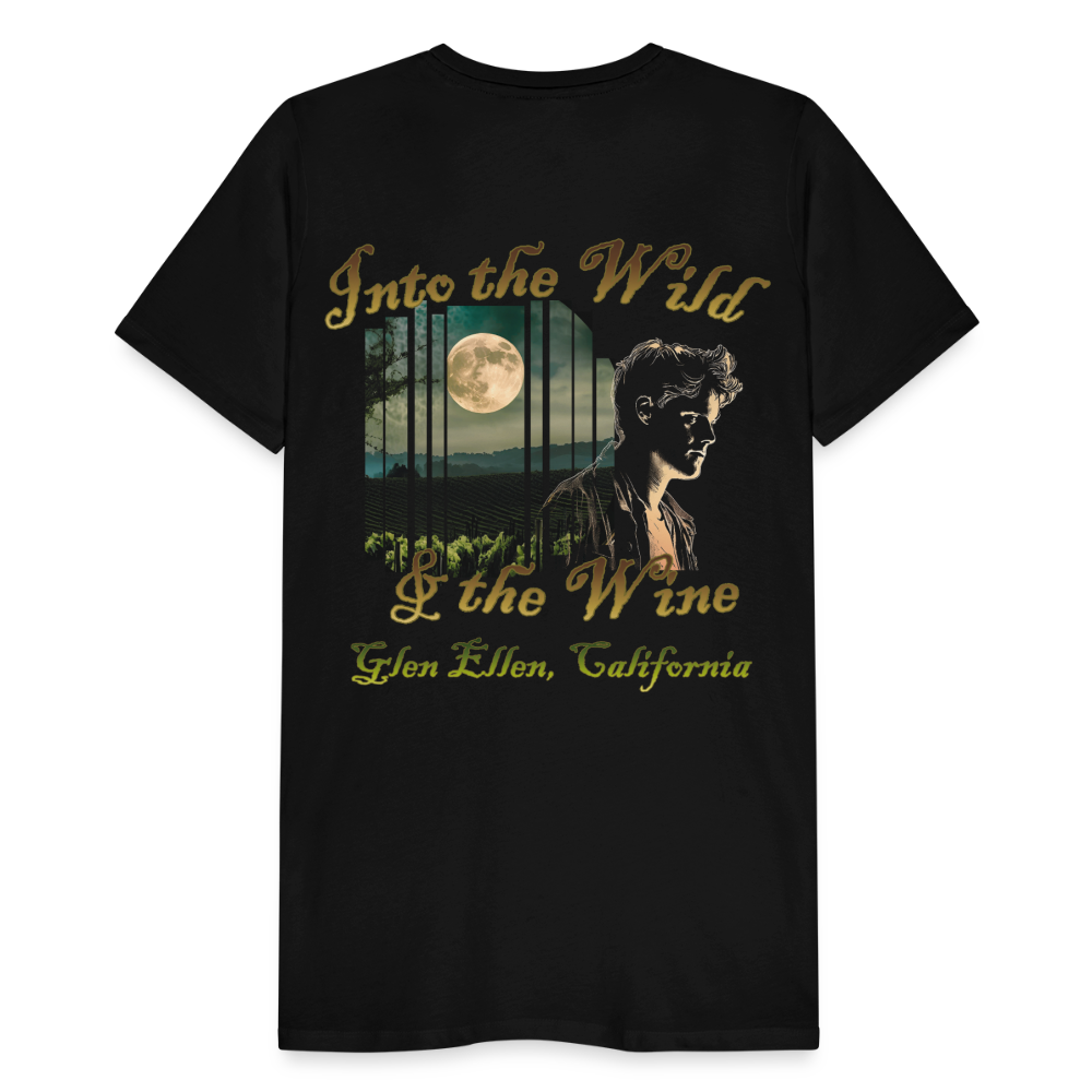 JACK LONDON "INTO THE WILD" Men's Premium T-Shirt - black
