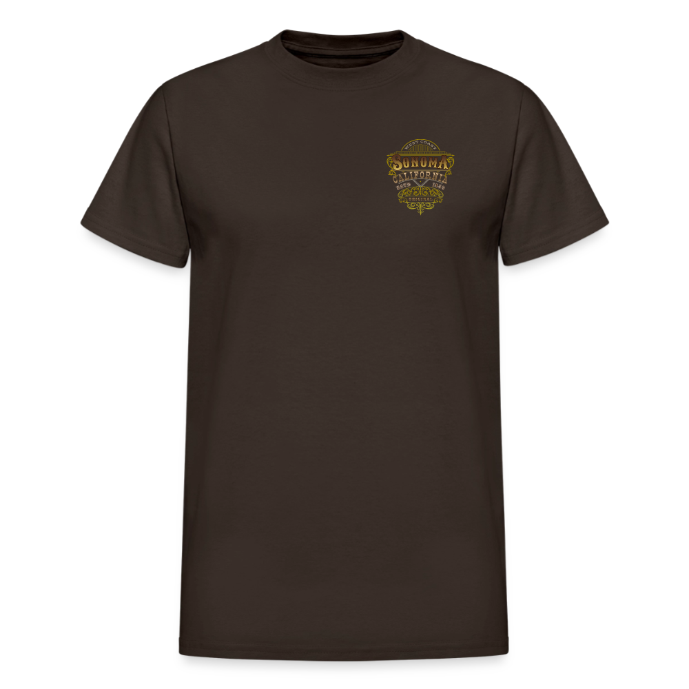 Sonoma Wild West Men's T-Shirt - dark chocolate