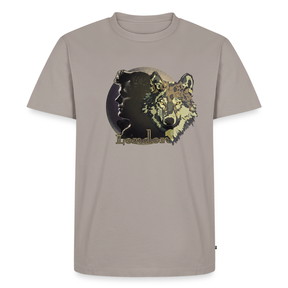 Jack London Moon  Men's T-Shirt - taupe