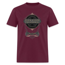 Glen Ellen Vintage Emblem Men's T-Shirt - burgundy