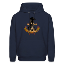 Vintage Outlaw Men's Hoodie - navy