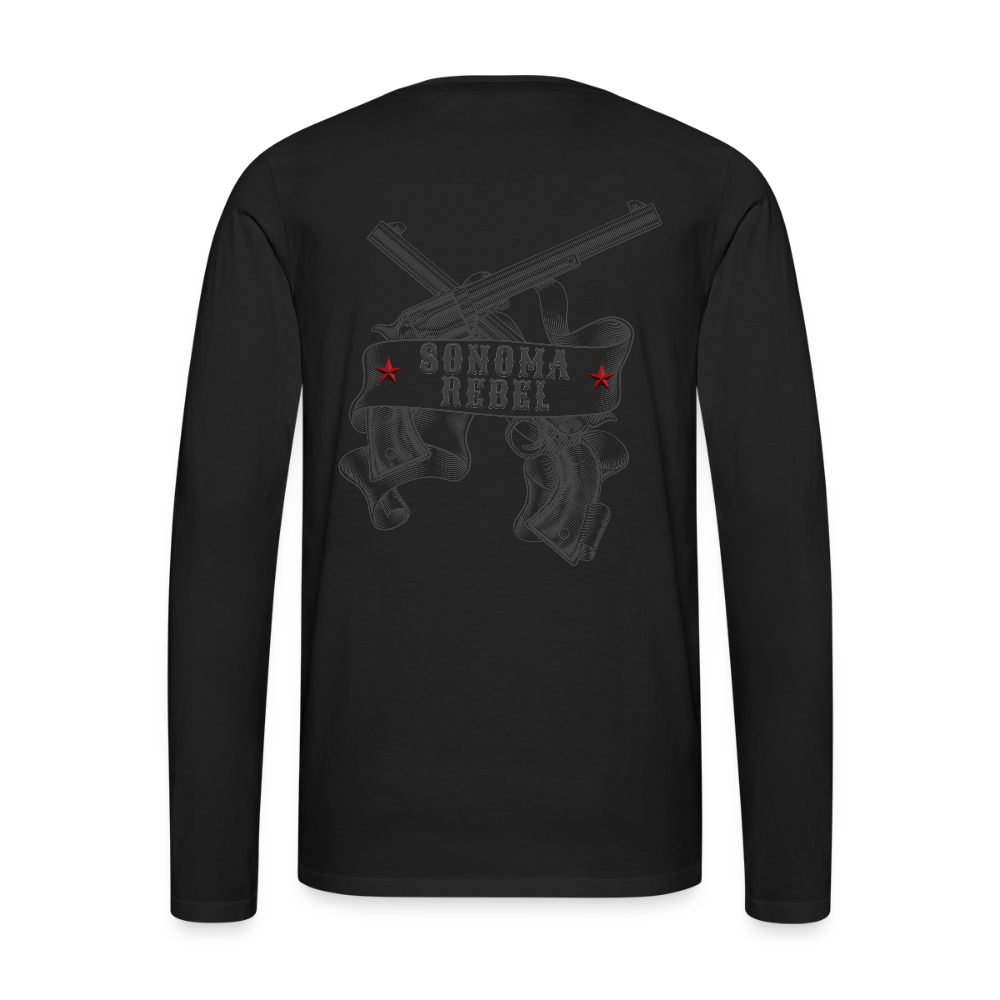 SONOMA REBEL Men's Long Sleeve T-Shirt - black