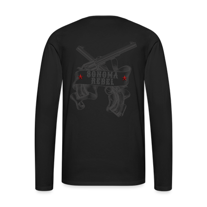 SONOMA REBEL Men's Long Sleeve T-Shirt - black