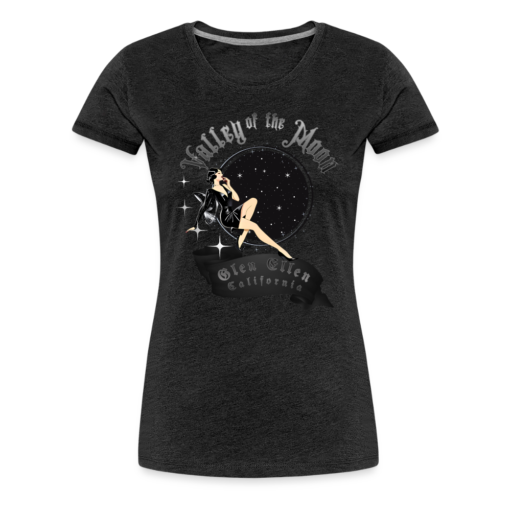 VALLEY OF THE MOON "VAMP" Women's T-Shirt - charcoal grey