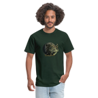 Jack London Moon  Men's T-Shirt - forest green