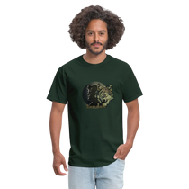 Jack London Moon  Men's T-Shirt - forest green
