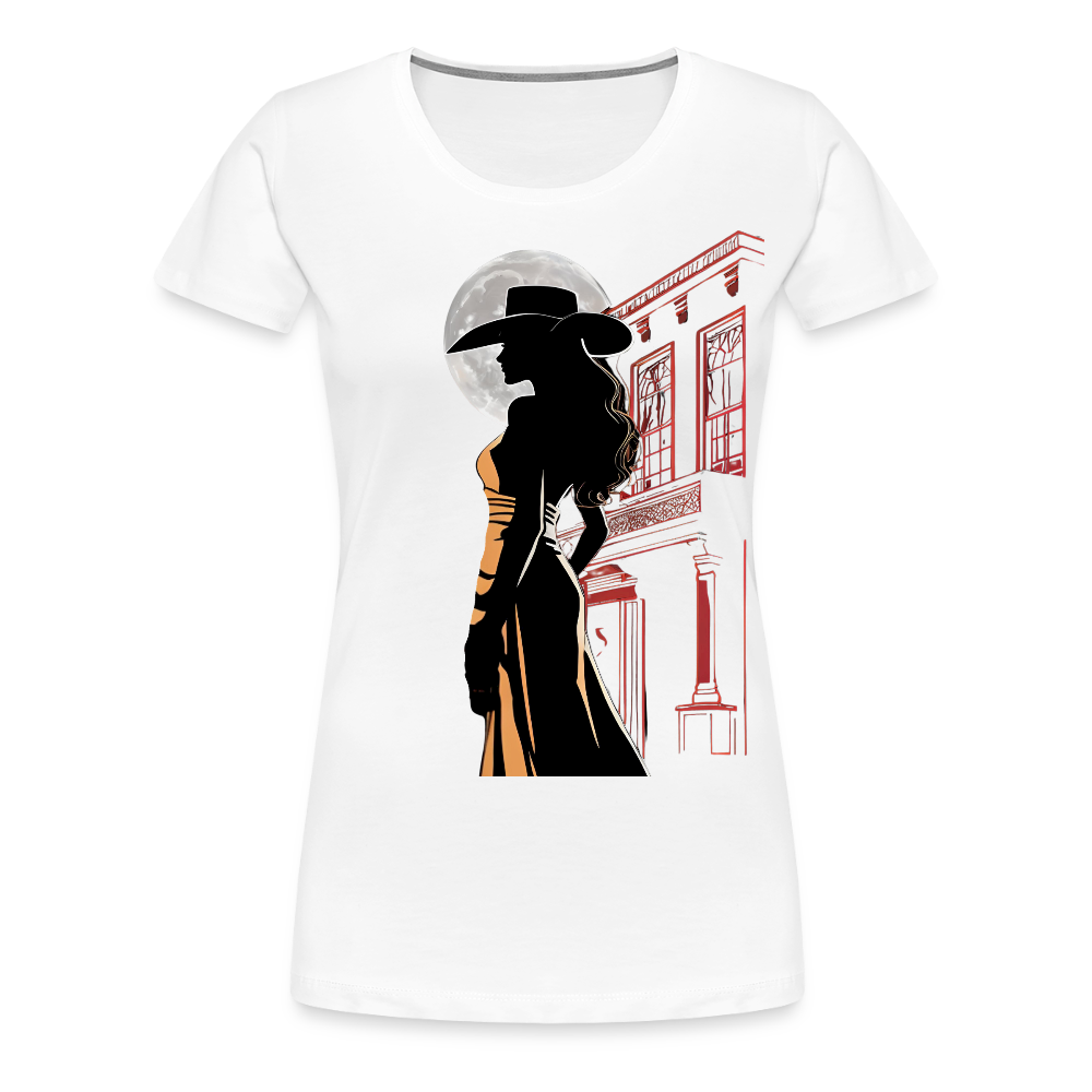 JACK LONDON SALOON "OUTLAW" Women’s  T-Shirt - white