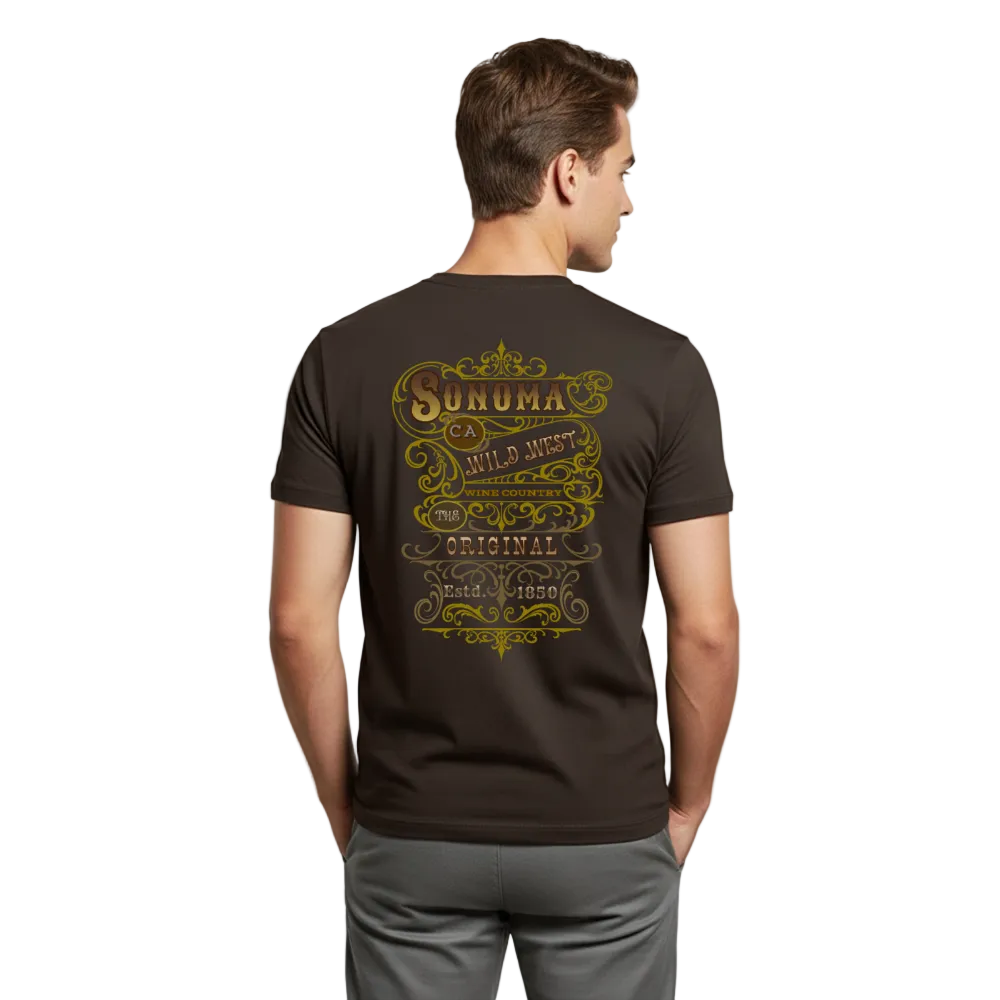 Vintage Western Men's T-Shirt Secondary image