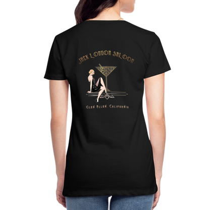 SALOON DECO COCKTAILS Women's Hoodie - black