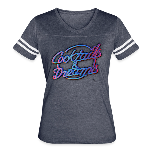 Cocktails & Dreams Women’s Vintage T-Shirt - T-Shirts from Spreadconnect