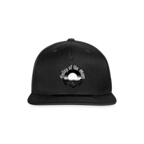 Valley of the Moon Gothic Snapback Baseball Cap - black