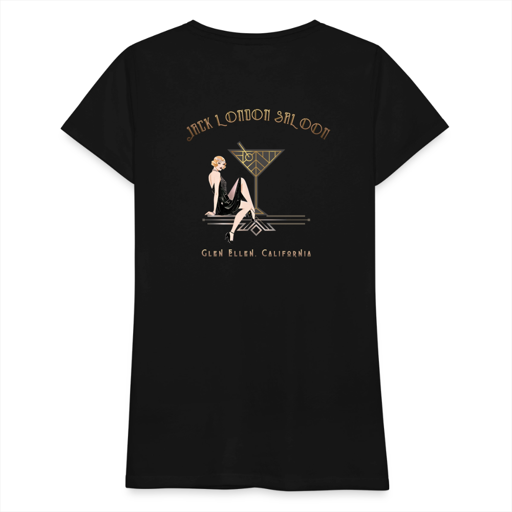 SALOON DECO COCKTAILS Women's Hoodie - black