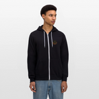 Vintage Outlaw Unisex Full Zip Hoodie - black
