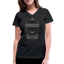 Glen Ellen Vintage Emblem Women's V-Neck T-Shirt - black