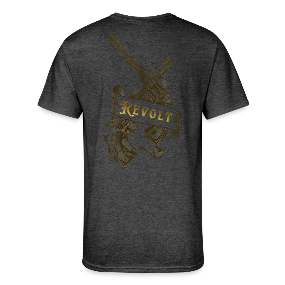 Revolt Men’s 50/50 T-Shirt - heather black