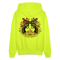 California Cowgirl Men’s Hoodie - safety green
