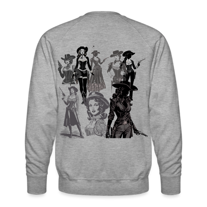 Revolt Men’s Premium Sweatshirt - heather grey