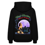 MOON MOUNTAIN CABERNET PINUP Women's Hoodie - Hoodies from Spreadconnect