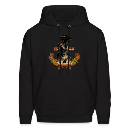 Vintage Outlaw Men's Hoodie - black