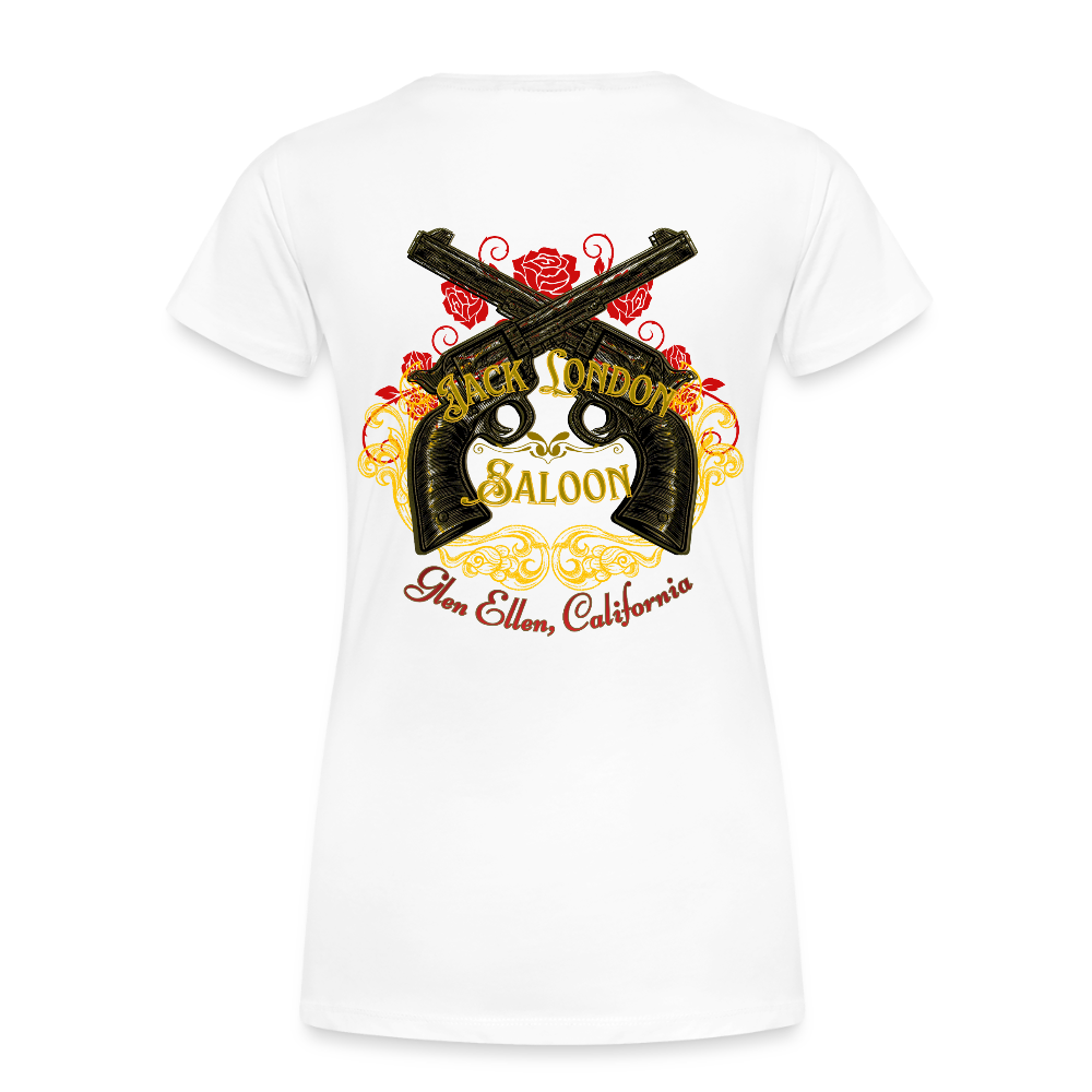 JACK LONDON SALOON "OUTLAW" Women’s  T-Shirt - white