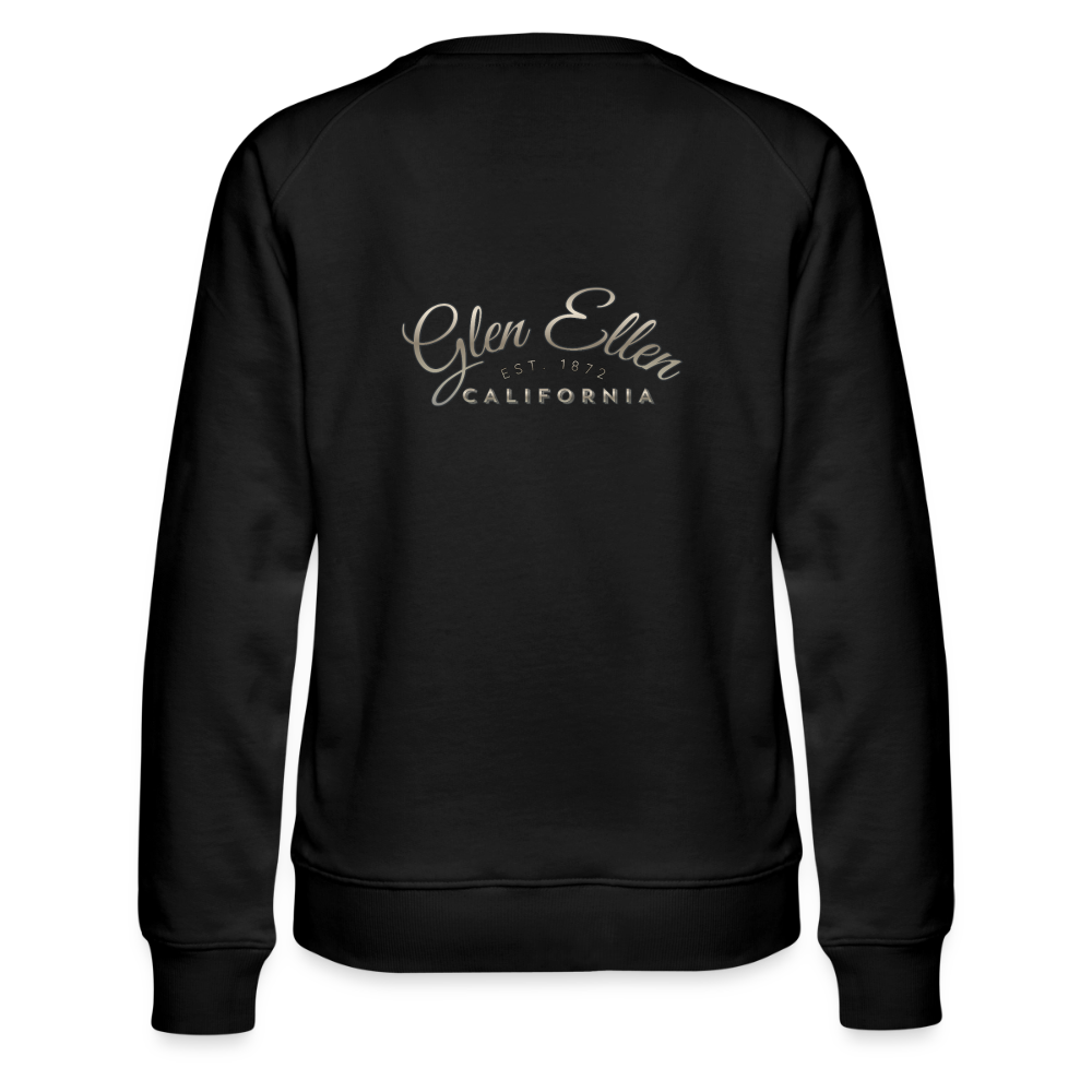 Glen Ellen Vintage Emblem Women’s  Sweatshirt - black