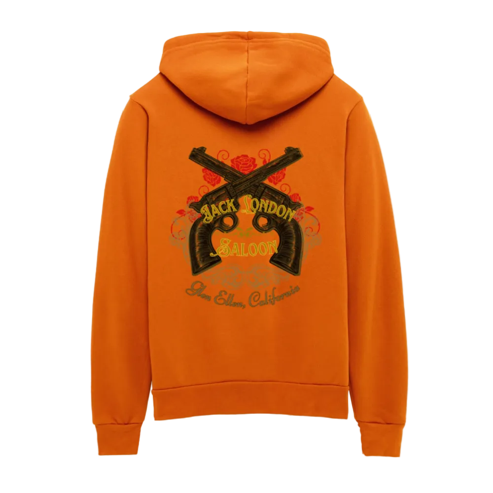 JACK LONDON SALOON  "OUTLAW" Unisex Full Zip Hoodie - autumn