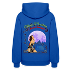 MOON MOUNTAIN CABERNET PINUP Women's Hoodie - Hoodies from Spreadconnect