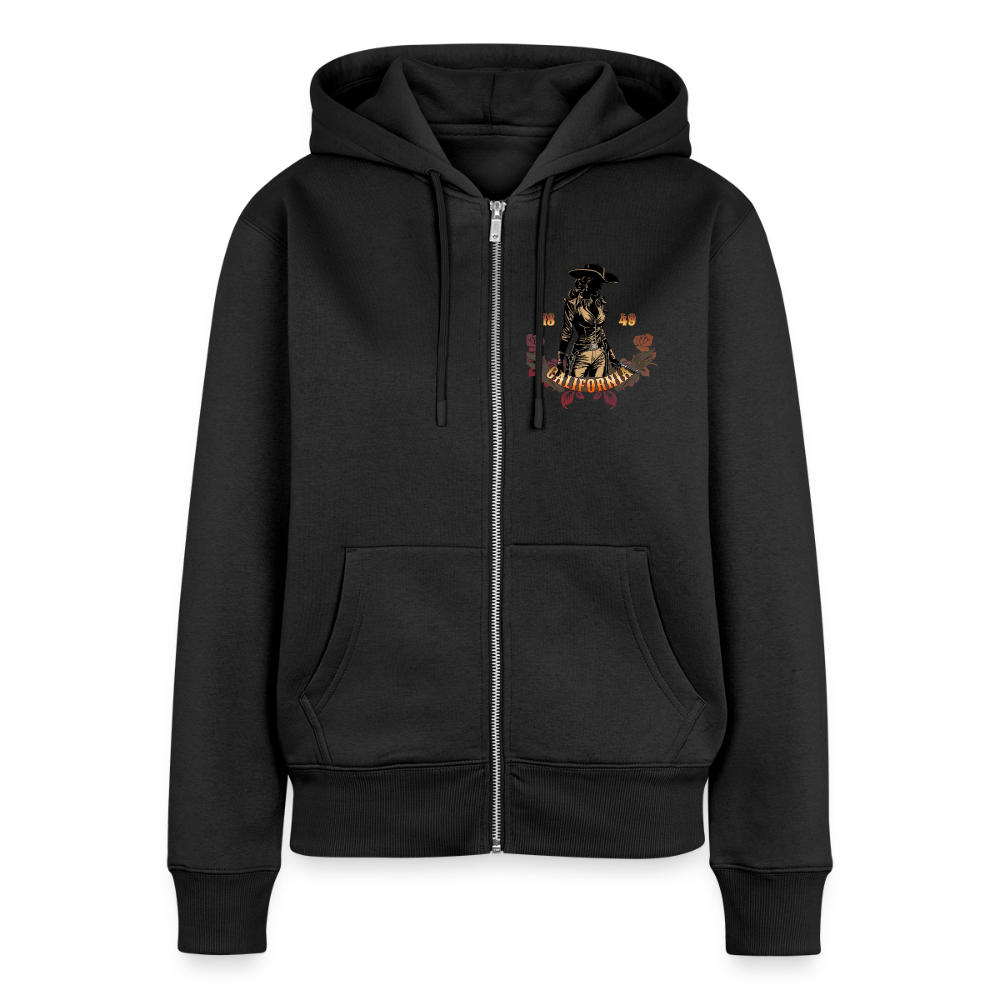 Vintage Outlaw Women's  Organic Zip Hoodie - black Main image