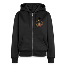 Vintage Outlaw Women's  Organic Zip Hoodie - black