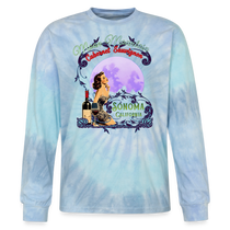 Moon Mountain Cabernet Tie Dye Long Sleeve T-shirt - T-Shirts from Spreadconnect