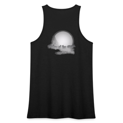Valley of the "Misty" Moon Women's American Apparel Women’s Racerneck Tank - black
