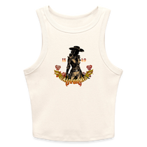 Slim Fit Rib Women's Tank Top - natural