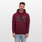 Outlaw Women Men's Fitted Cotton/Poly T-Shirt - burgundy