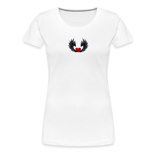 LOVE DRIP Women’s Premium T-Shirt - white