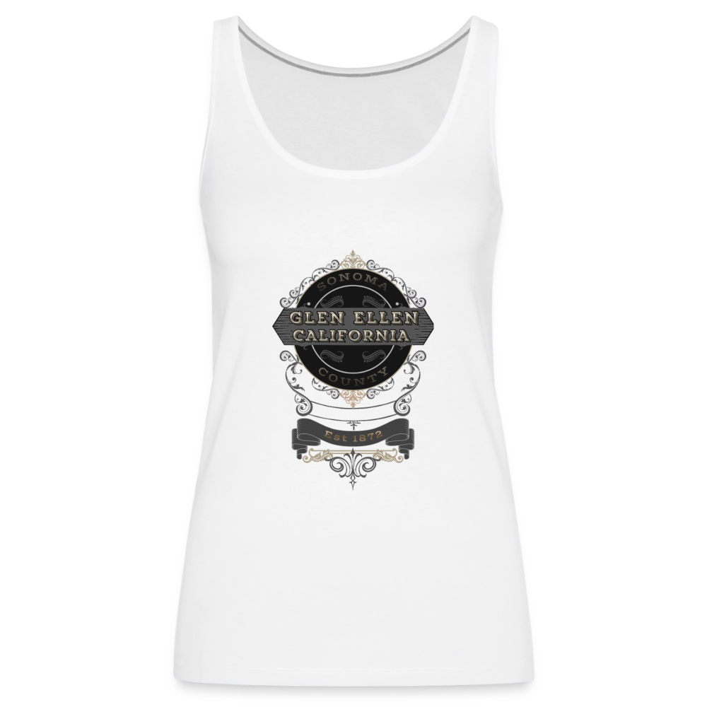 Women’s Premium Tank Top - white