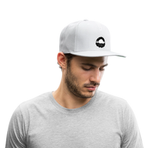 Valley of the Moon Gothic Snapback Baseball Cap - white