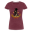 Vintage Outlaw Women’s Premium T-Shirt - heather burgundy