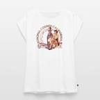 Pinot Noir Pinup Women's Roll Cuff T-Shirt - white