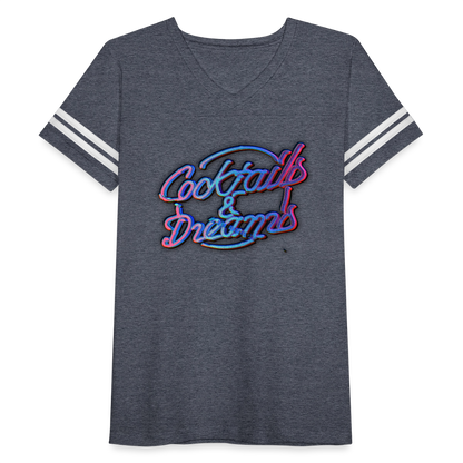 Cocktails & Dreams Women’s Vintage T-Shirt - T-Shirts from Spreadconnect