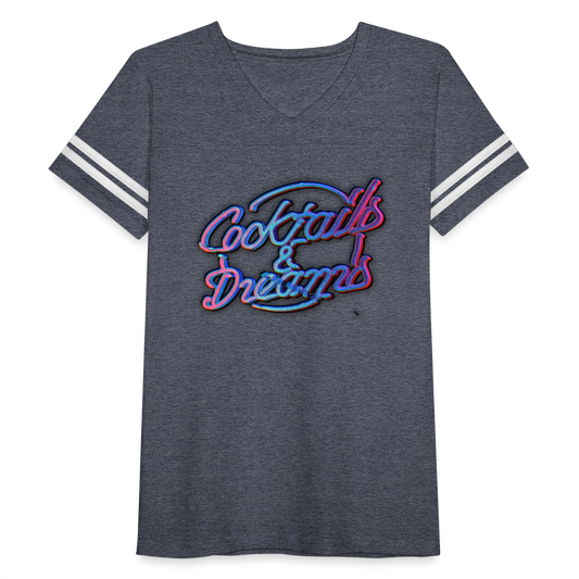 Cocktails & Dreams Women’s Vintage T-Shirt - T-Shirts from Spreadconnect