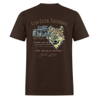 Jack London Moon  Men's T-Shirt - brown