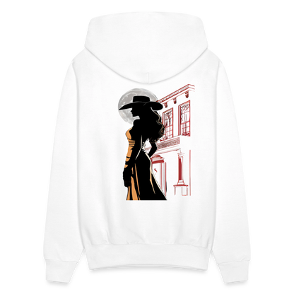 SALOON OUTLAW SILHOUETTE Men's Hoodie - white