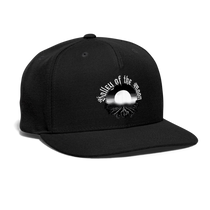 Valley of the Moon Gothic Snapback Baseball Cap - black